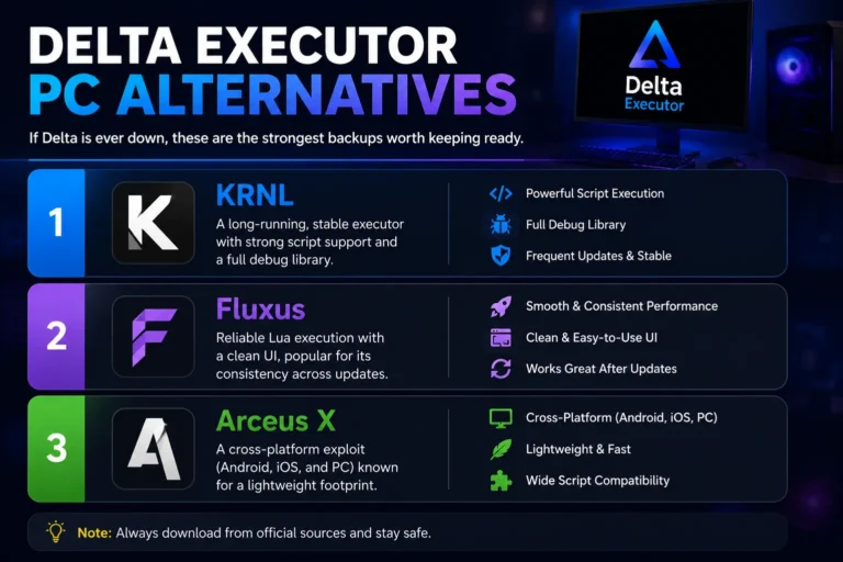 Delta Executor PC Alternatives