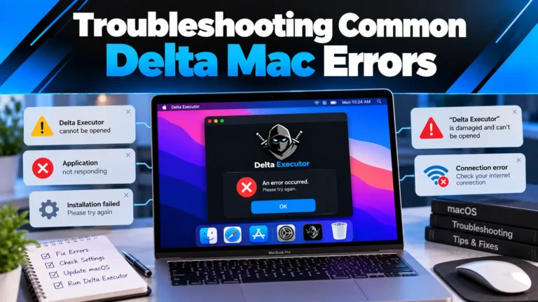 Troubleshooting Common Delta Mac Errors