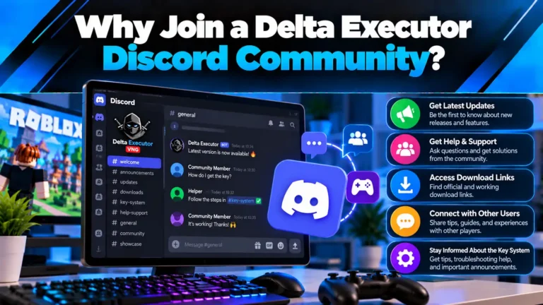 Why Join a Delta Executor Discord Community Why Join a Delta Executor Discord Community